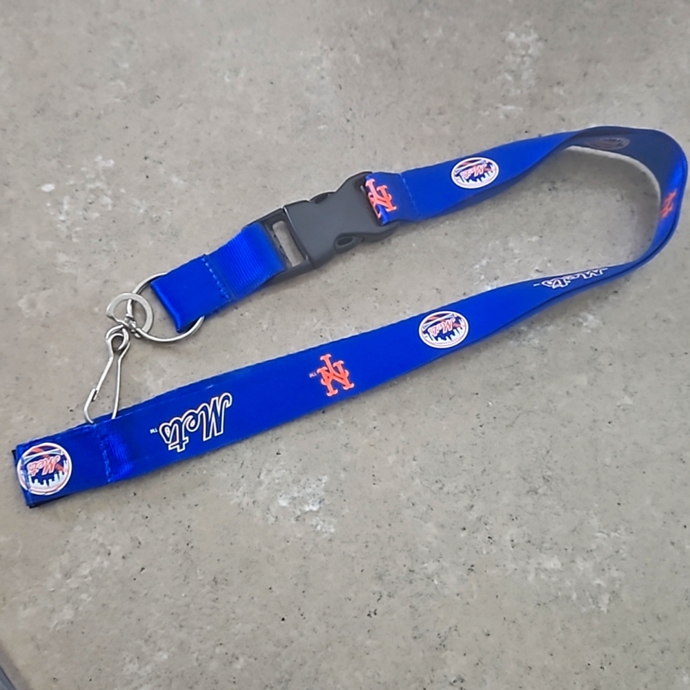 ⚾️ Brand New 2006 NEW YORK METS LANDYARD W CLIP FOR ID TAG, KEYS, ETC